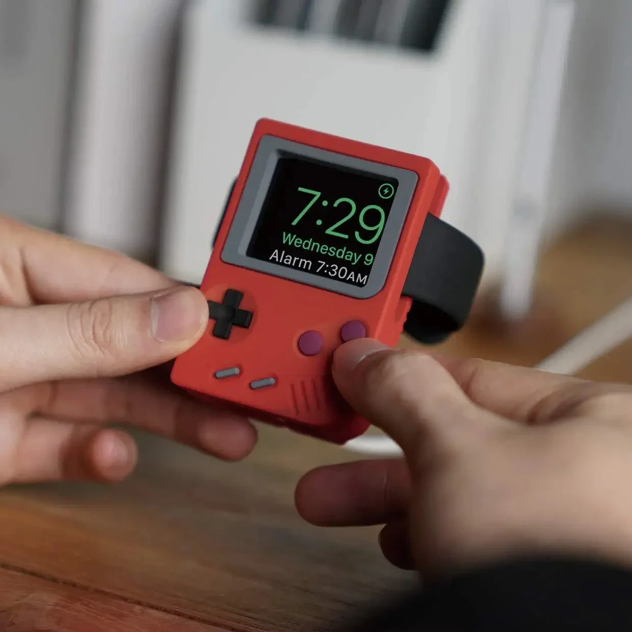 Retro Gaming Expo - Silicone Holder for IWatch Charger Stand