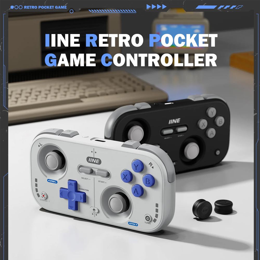 Retro Gaming Realm - IINE Retro Pocket Gamepad Mini Controller
