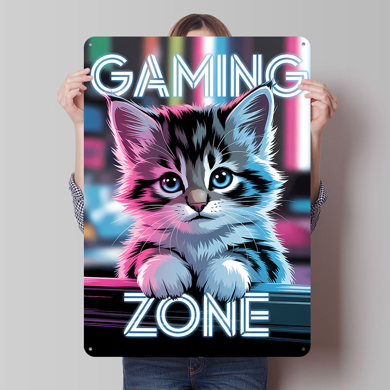 Gaming Zone Kitten Printed Pos - Retro Gaming Zone recension och pris