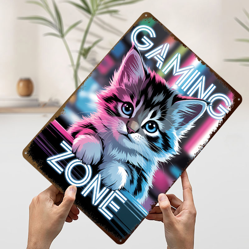 Gaming Zone Kitten Printed Pos - Retro Gaming Zone recension och pris