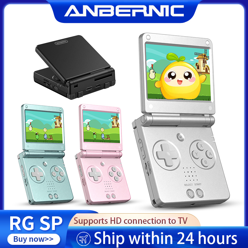 Anbernic RGSP Flip Retro Handh - Retro Gaming Realm recension och pris
