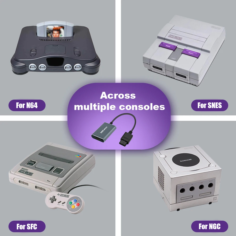 Bitfunx 720P Svideo / AV To HD - Retro Gaming Accessories recension och pris
