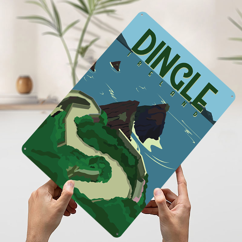 Dingle Ireland Travel Printed  - Retro Gaming Ireland recension och pris