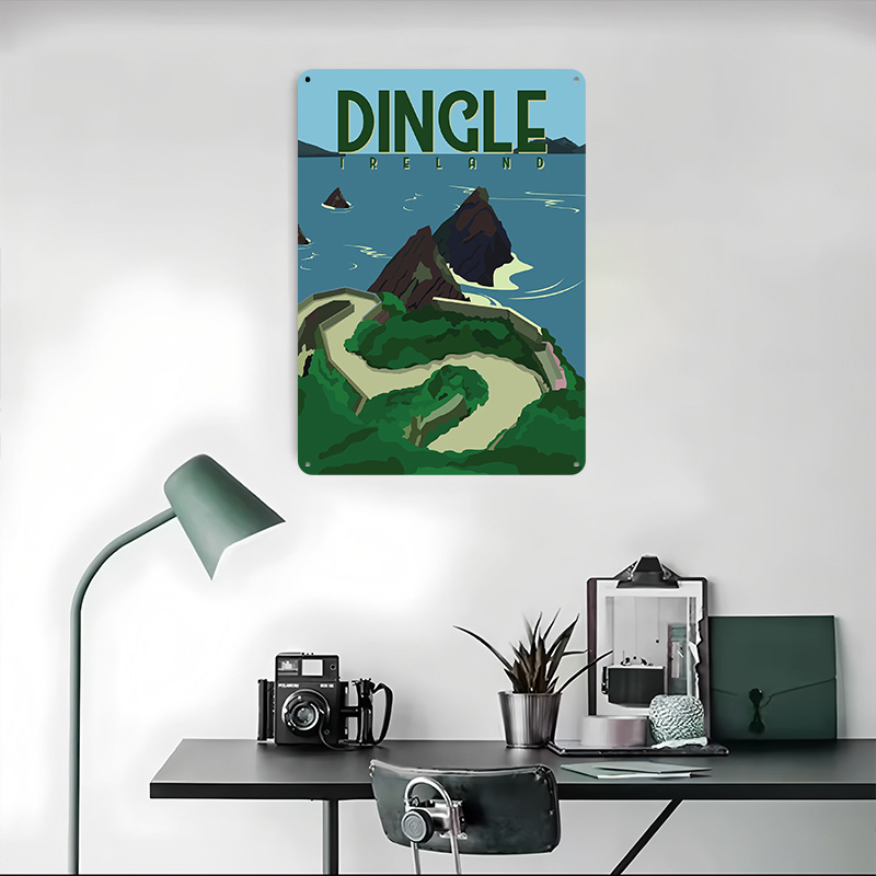 Dingle Ireland Travel Printed  - Retro Gaming Ireland recension och pris