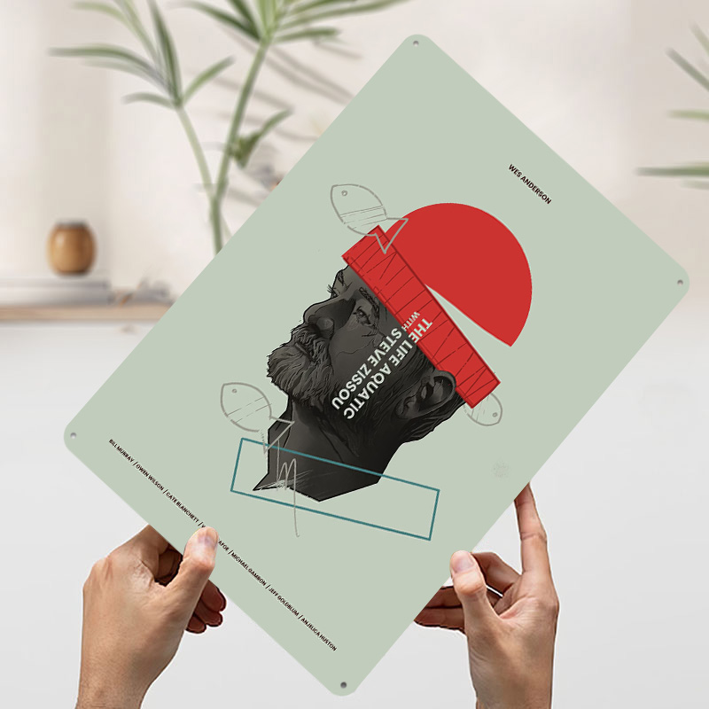 The Life Aquatic Printed Poste - Retro Gaming Life recension och pris