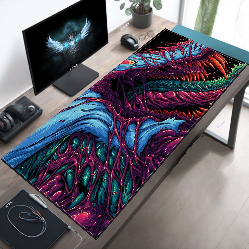 Japan Red Mouse Pad Neon Gore  - Mouse Gaming Retro recension och pris