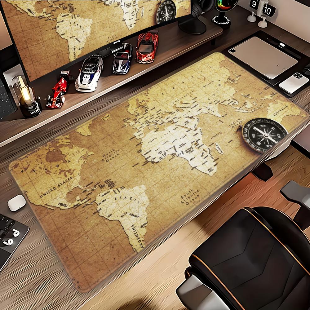 Retro NaviAation Map Art HD Mo - Mouse Gaming Retro recension och pris