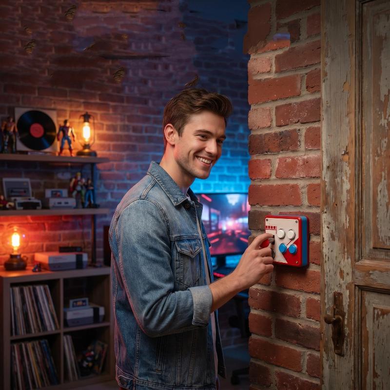 80s Retro Arcade Joystick Wall - Retro Gaming Zone recension och pris
