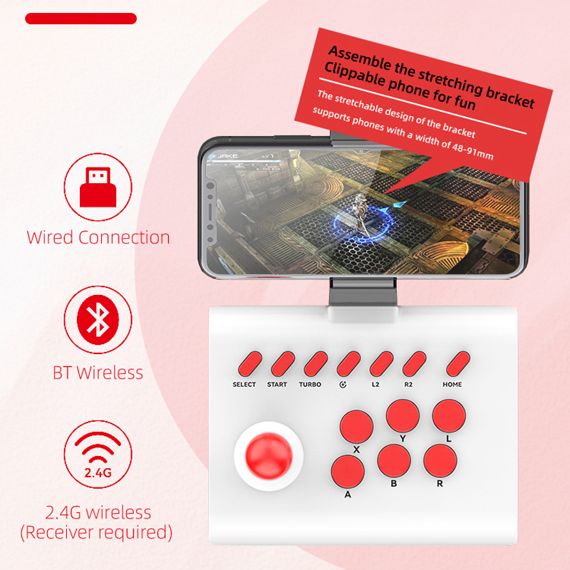 Arcade Gamepad Bluetooth Contr - Retro Gaming Ps3 recension och pris