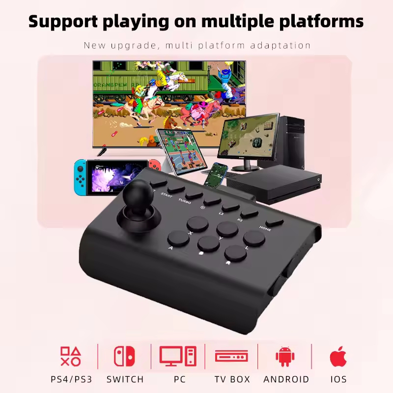 Arcade Gamepad Bluetooth Contr - Retro Gaming Ps3 recension och pris