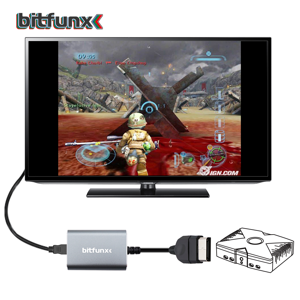 Bitfunx HDMI™ Adapter for XBOX - Retro Gaming Realm recension och pris