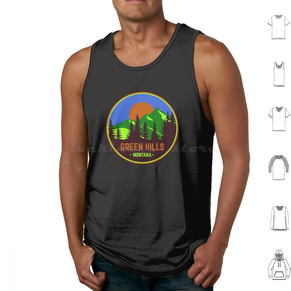Green Hills Montana Tank Tops  - Retro Gaming Zone recension och pris