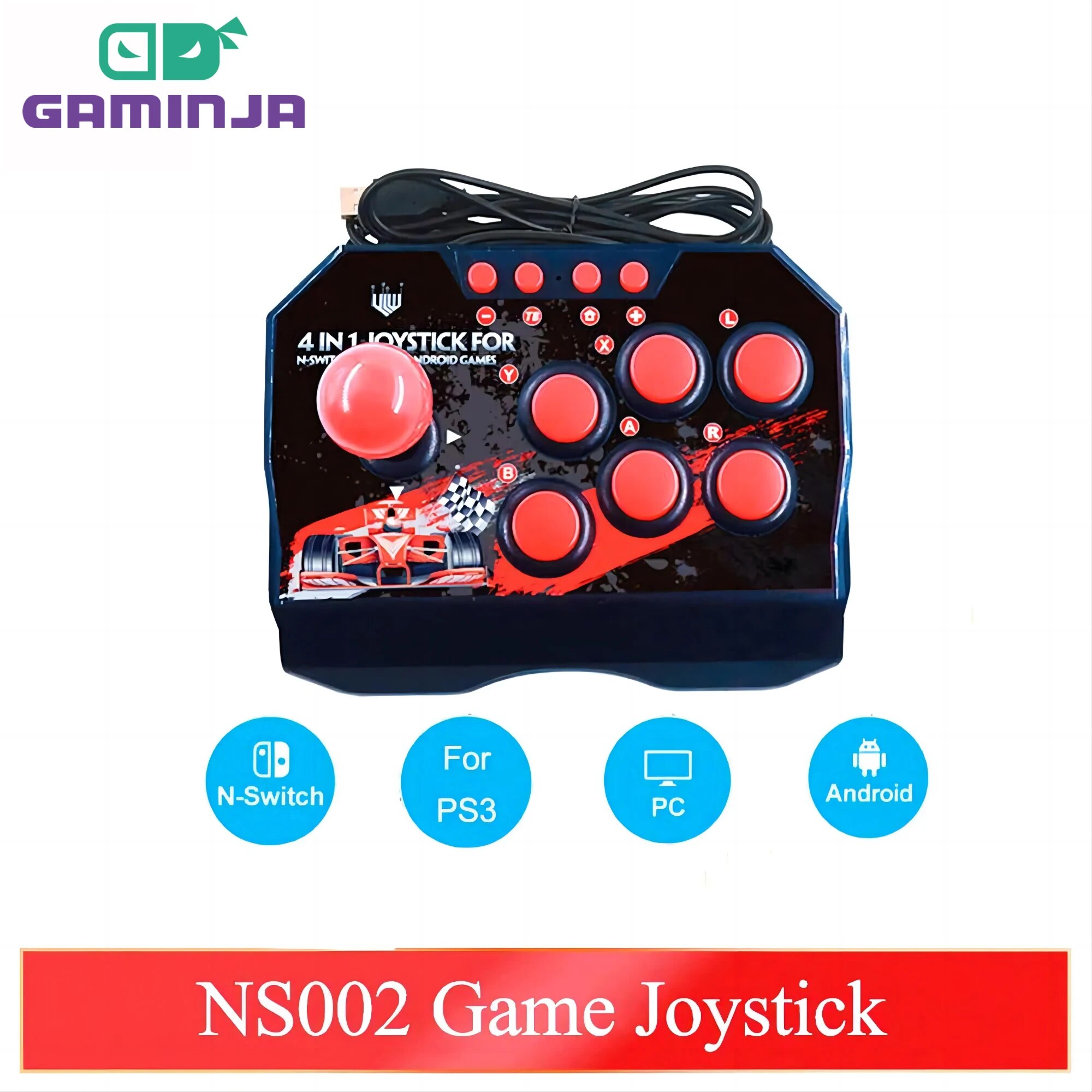 GAMINJA NS002 4 In 1 Retro Arc - Retro Gaming Ps3 recension och pris