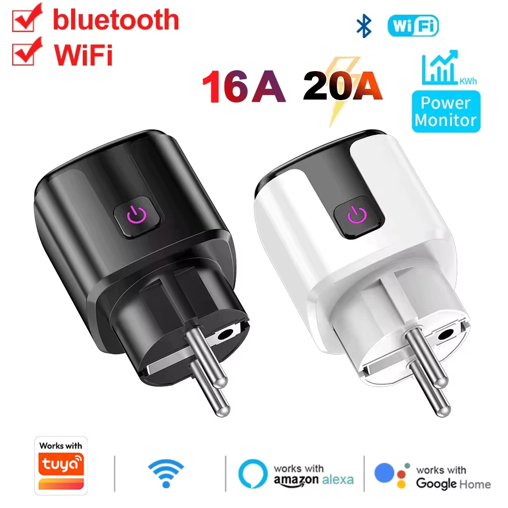 20A AC100-240V Wifi Smart Plug - Crt Monitor Stand recension och pris