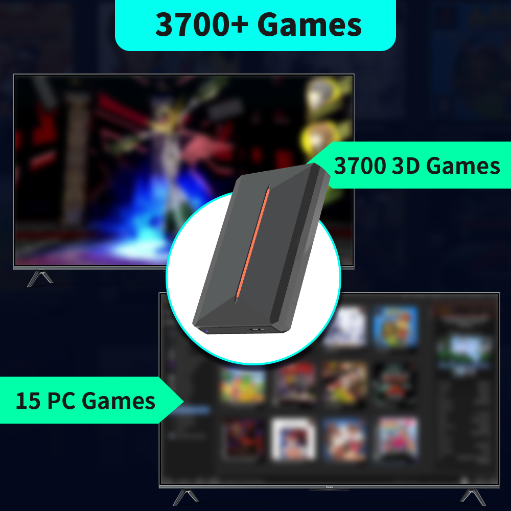 Launchbox OS 500GB Portable Ga - Retro Gaming Realm recension och pris
