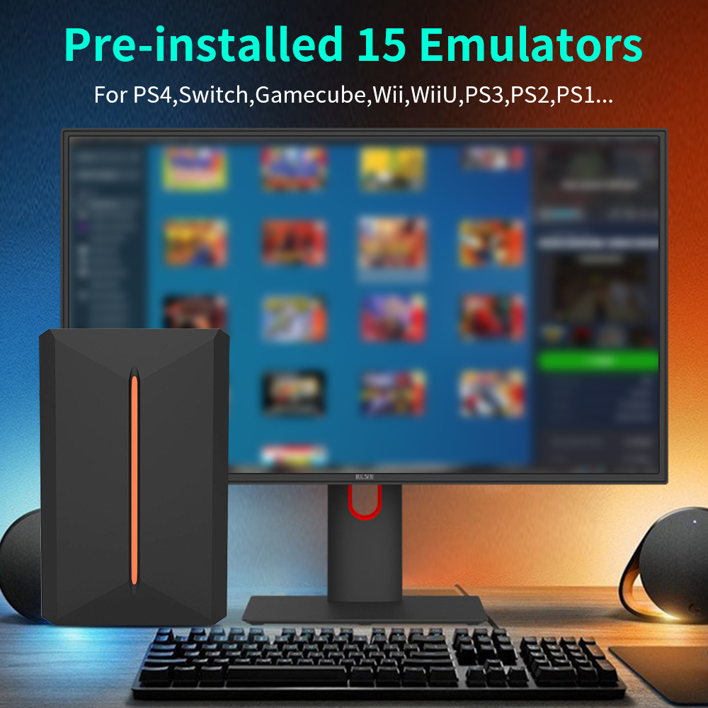 Launchbox OS 500GB Portable Ga - Retro Gaming Realm recension och pris