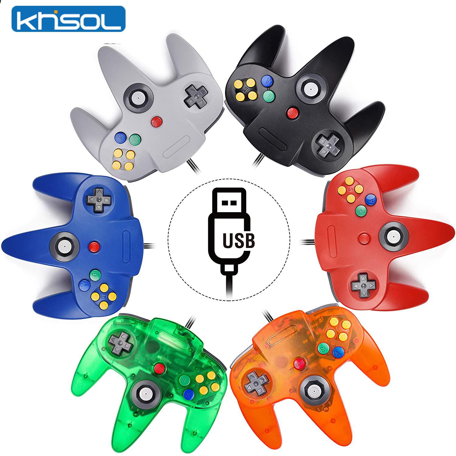 N64 Controller Classic USB Wir - Retro Gaming Accessories recension och pris