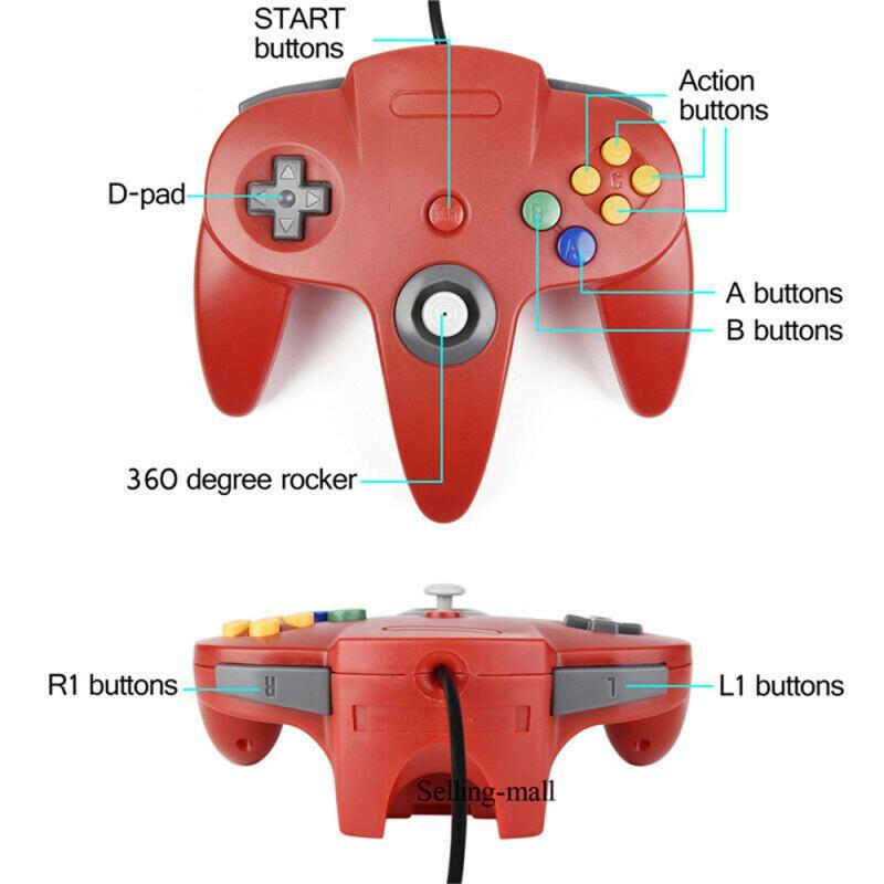 N64 Controller Classic USB Wir - Retro Gaming Accessories recension och pris