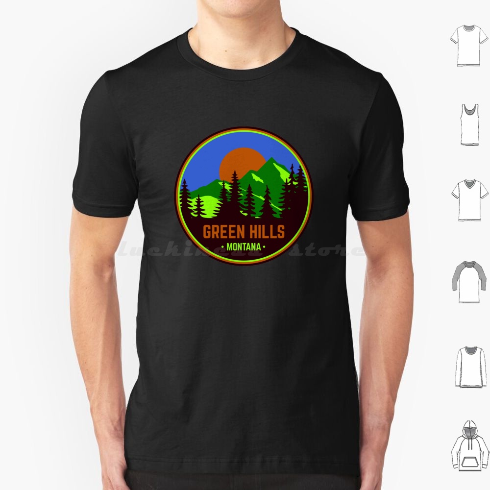 Green Hills Montana T Shirt 6x - Retro Gaming Zone recension och pris