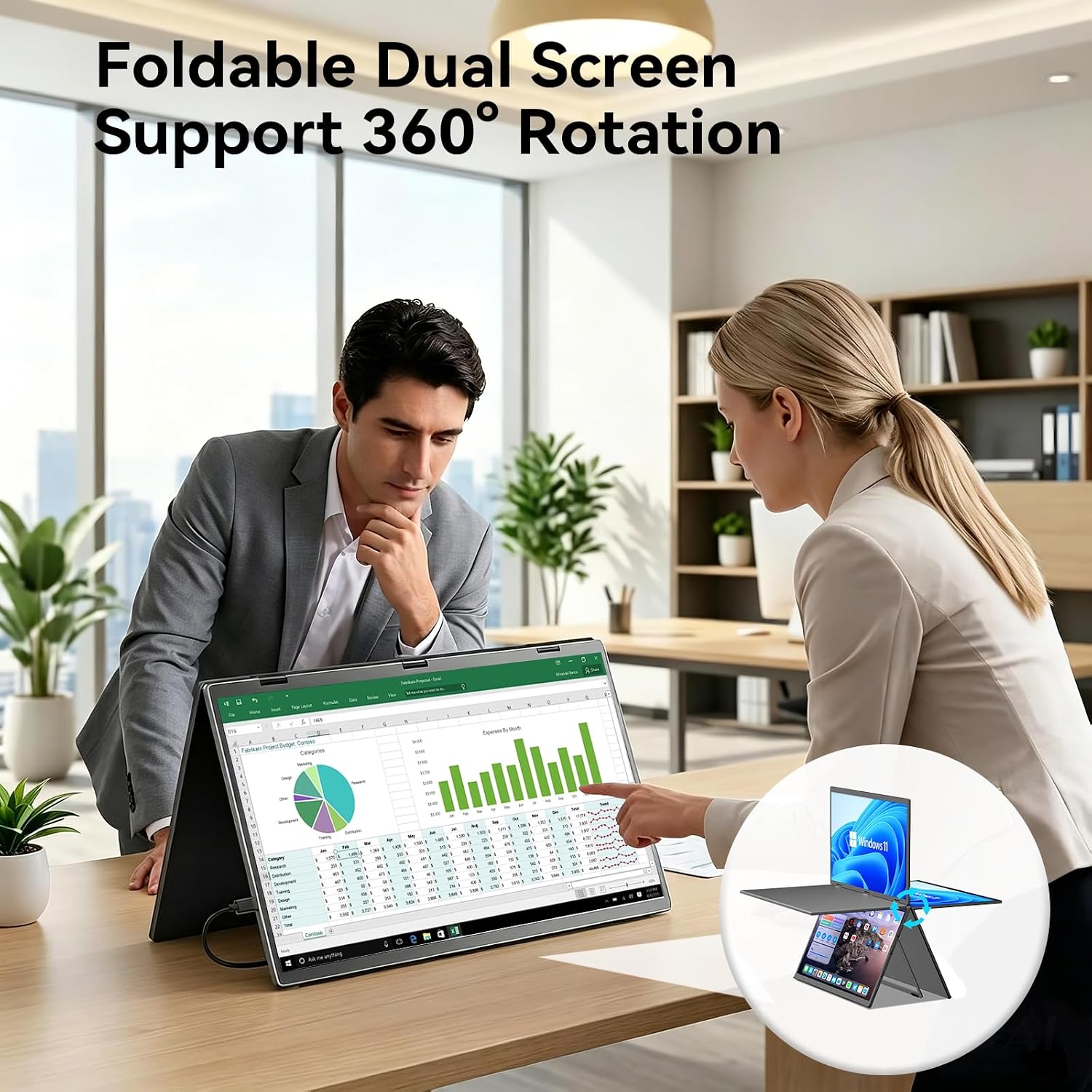 UPERFECT Delta 100HZ Dual Port - Crt Monitor Stand recension och pris