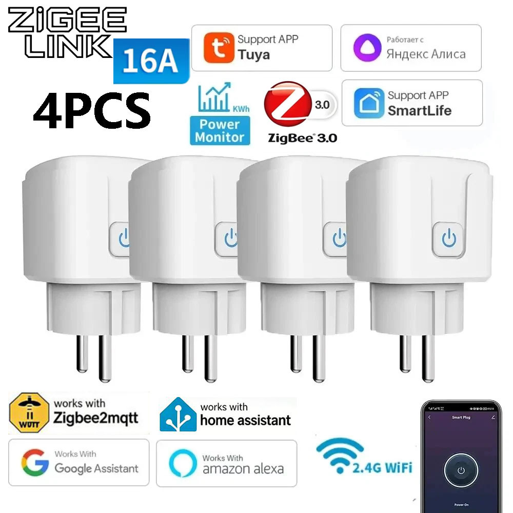 4PCS Smart Plug Socket WiFi /  - Crt Monitor Stand recension och pris