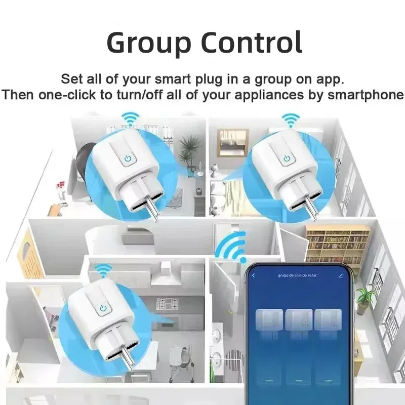 4PCS Smart Plug Socket WiFi /  - Crt Monitor Stand recension och pris