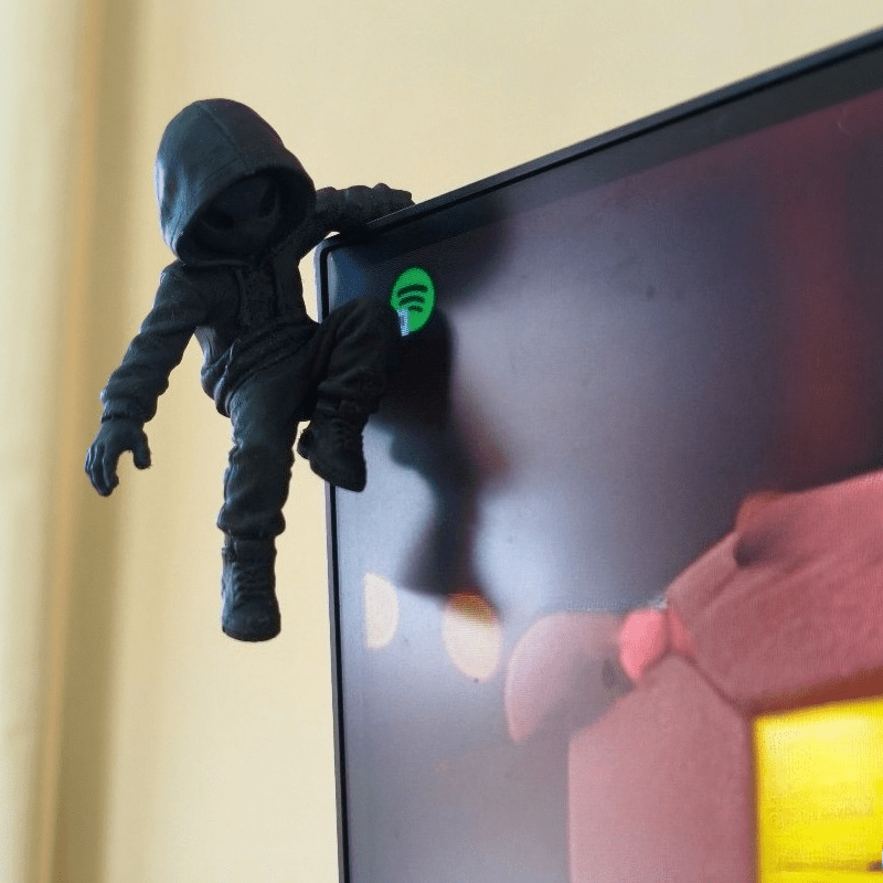 Climb Hoodie Alien Mini Statue - Retro Gaming Accessories recension och pris