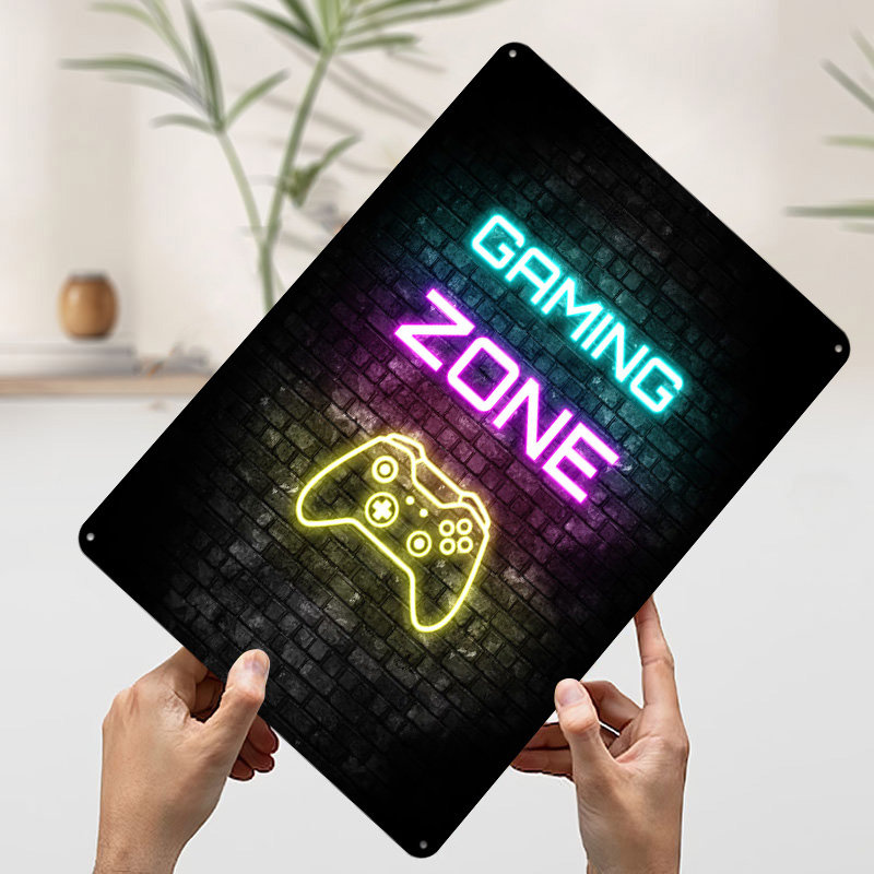 Gaming Zone Neon Sign on Brick - Retro Gaming Zone recension och pris
