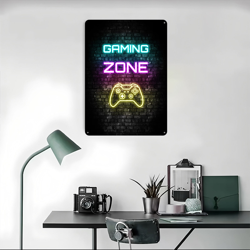 Gaming Zone Neon Sign on Brick - Retro Gaming Zone recension och pris