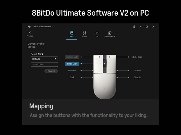 8BitDo Retro R8 Mouse with PAW - Mouse Gaming Retro recension och pris